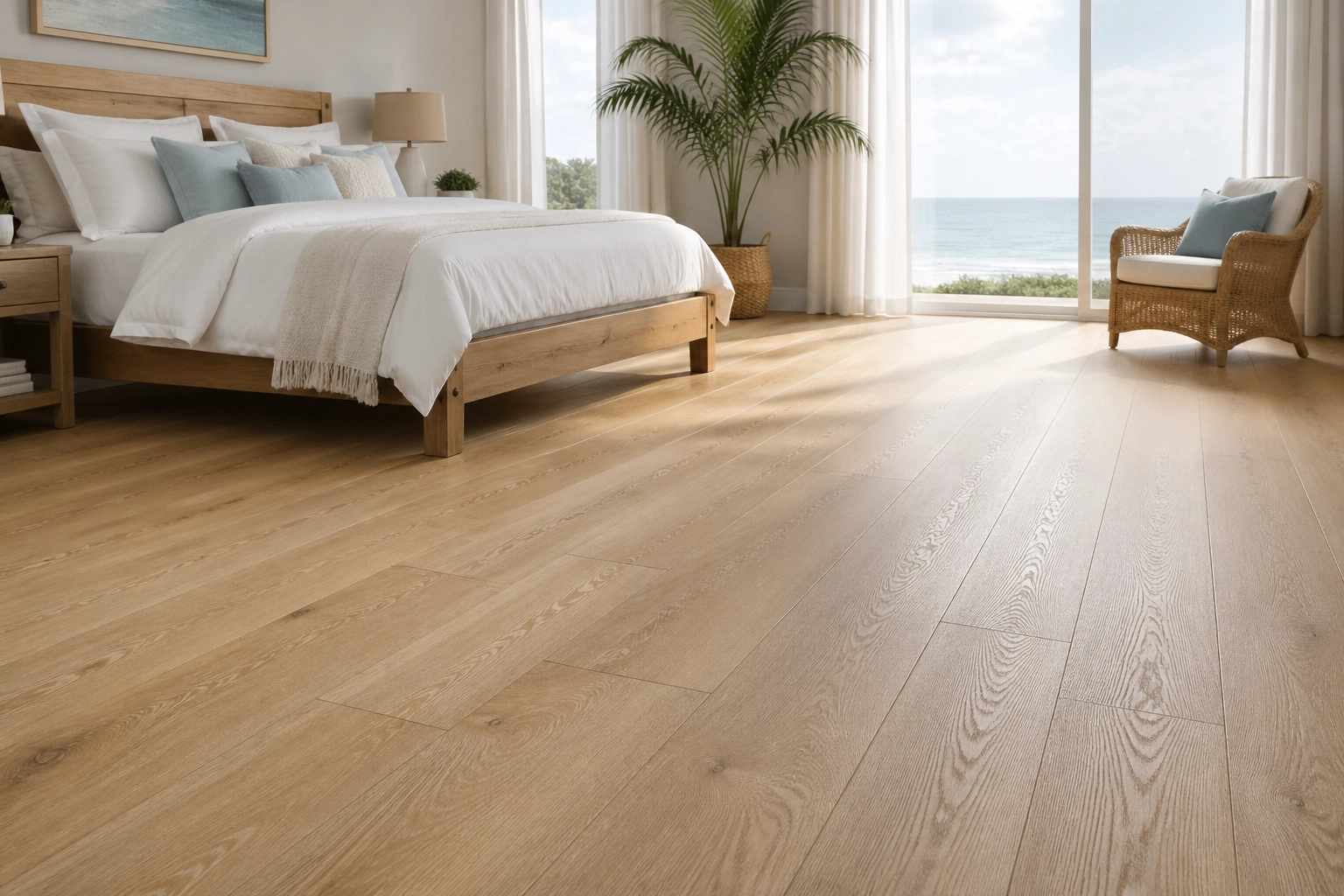 COREtec Originals Premium VV810 in a sun-drenched bedroom