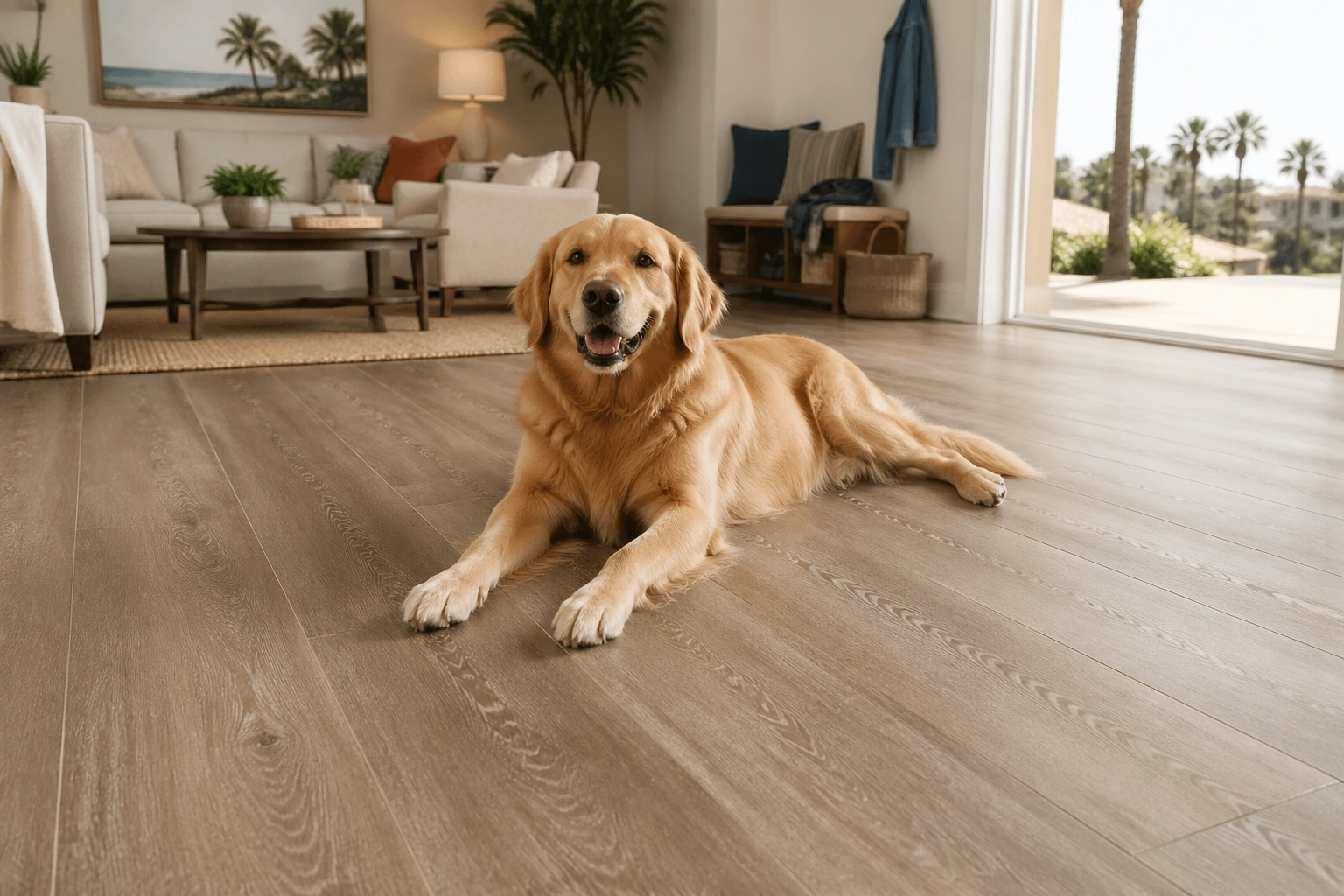 Durable COREtec floors perfect for families and pets
