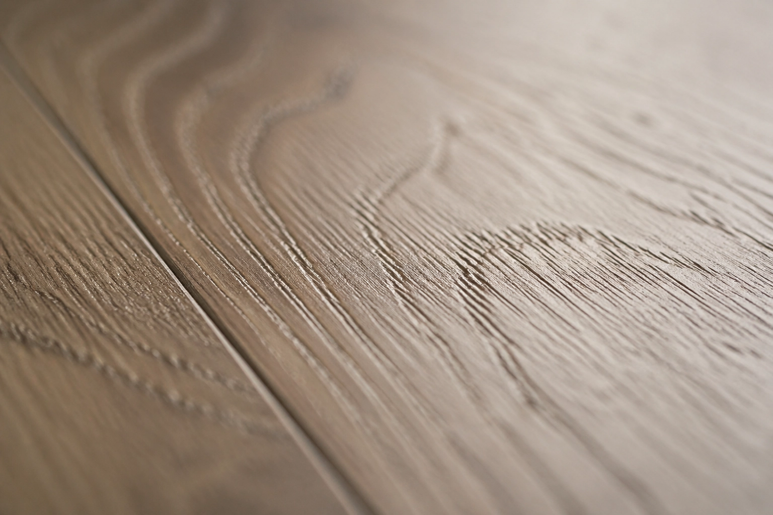 Close-up of the EIR texture on a COREtec Originals Premium vinyl plank