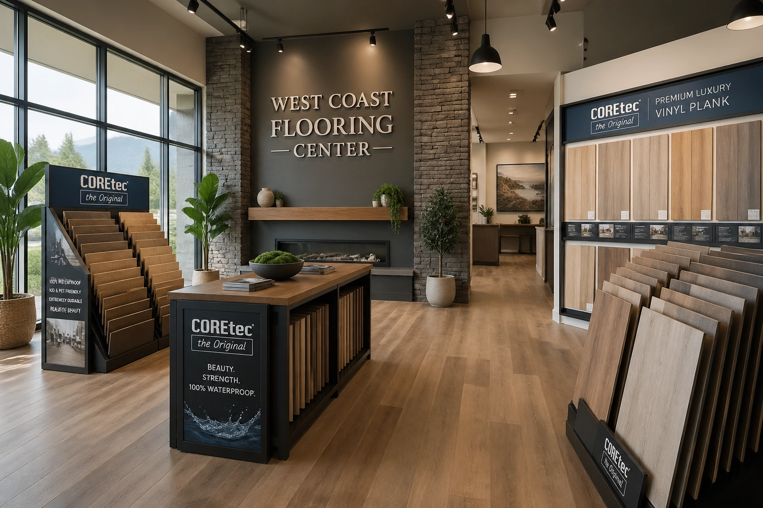West Coast Flooring Center Showroom