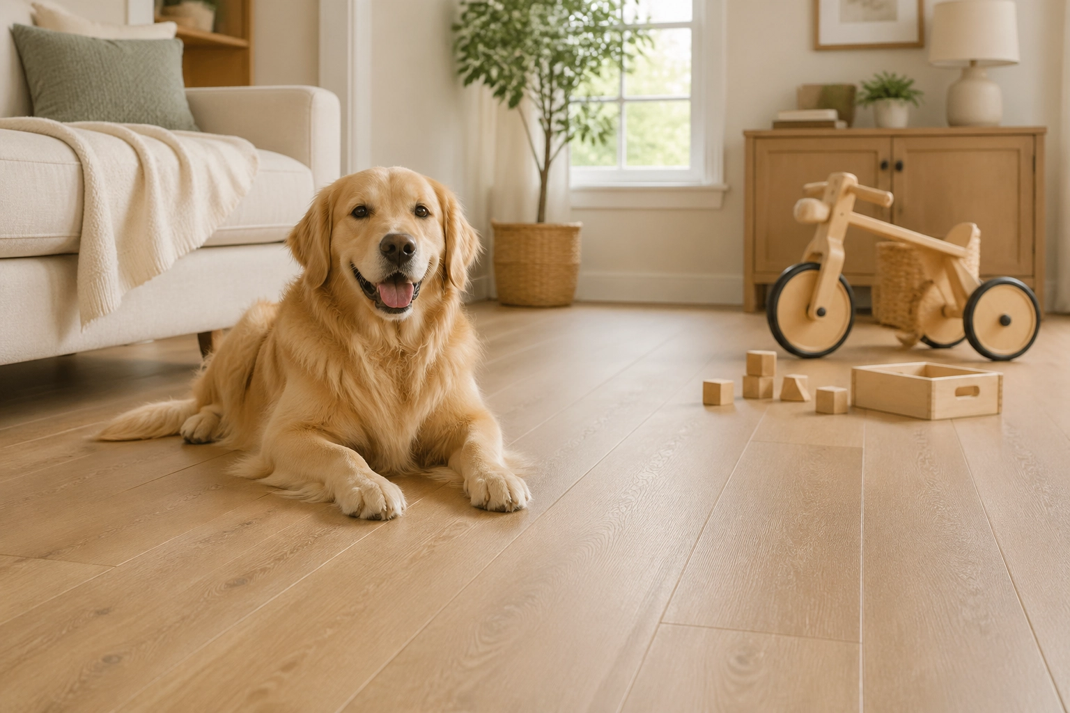 Kidproof and petproof durability for San Diego homes