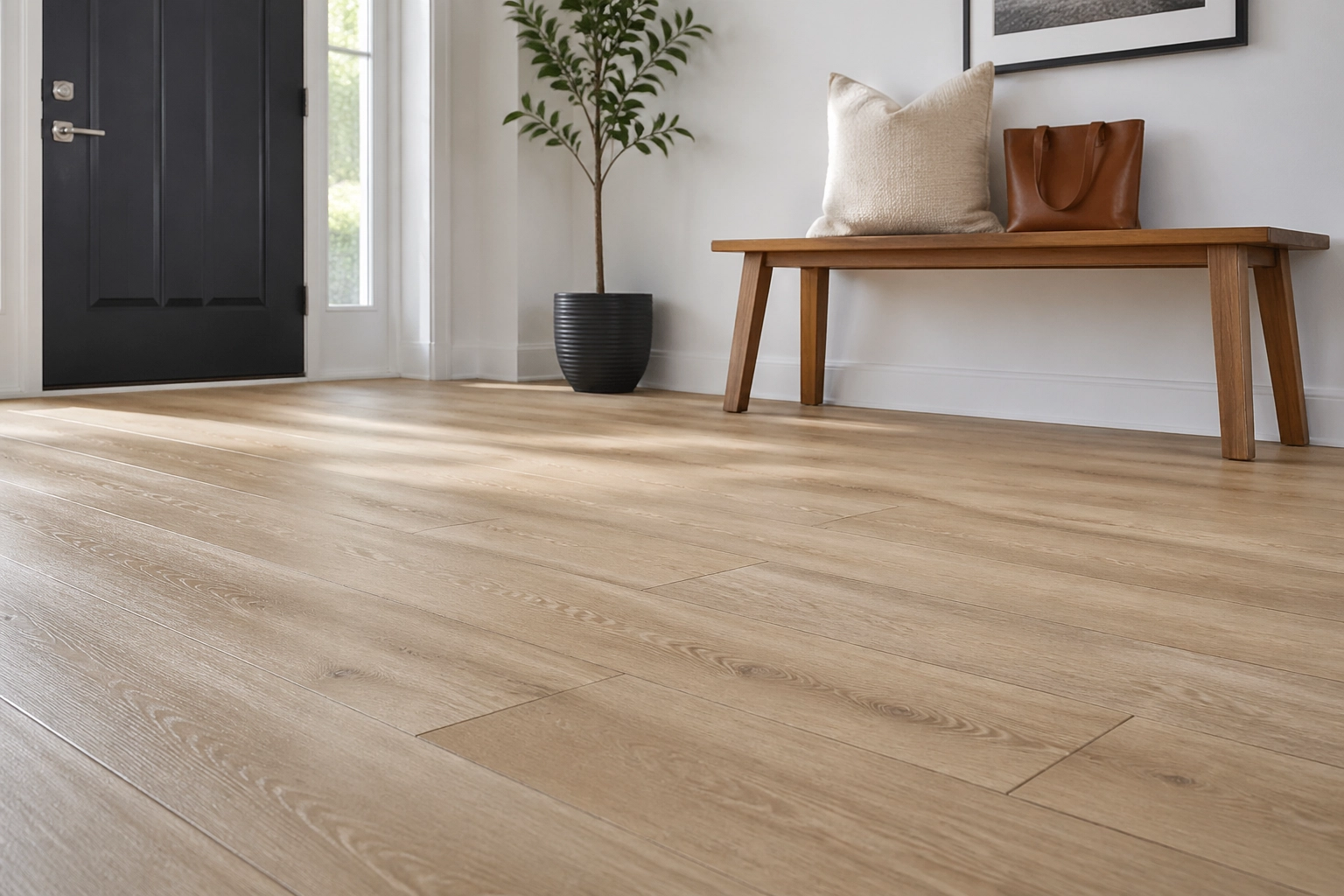 COREtec Originals Premium VV820 in a bright, modern entryway