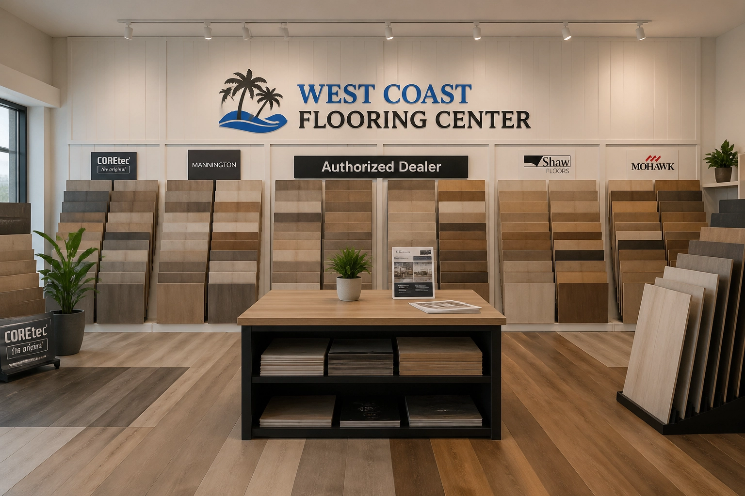 Visit our West Coast Flooring Center showrooms