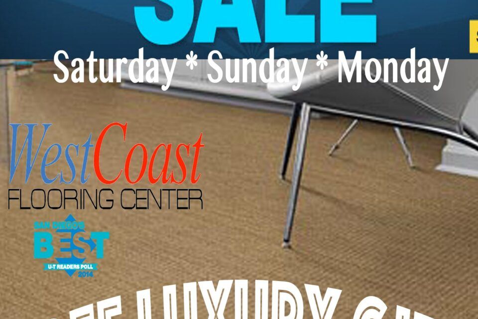 Presidents Day Flooring Sale in San Diego